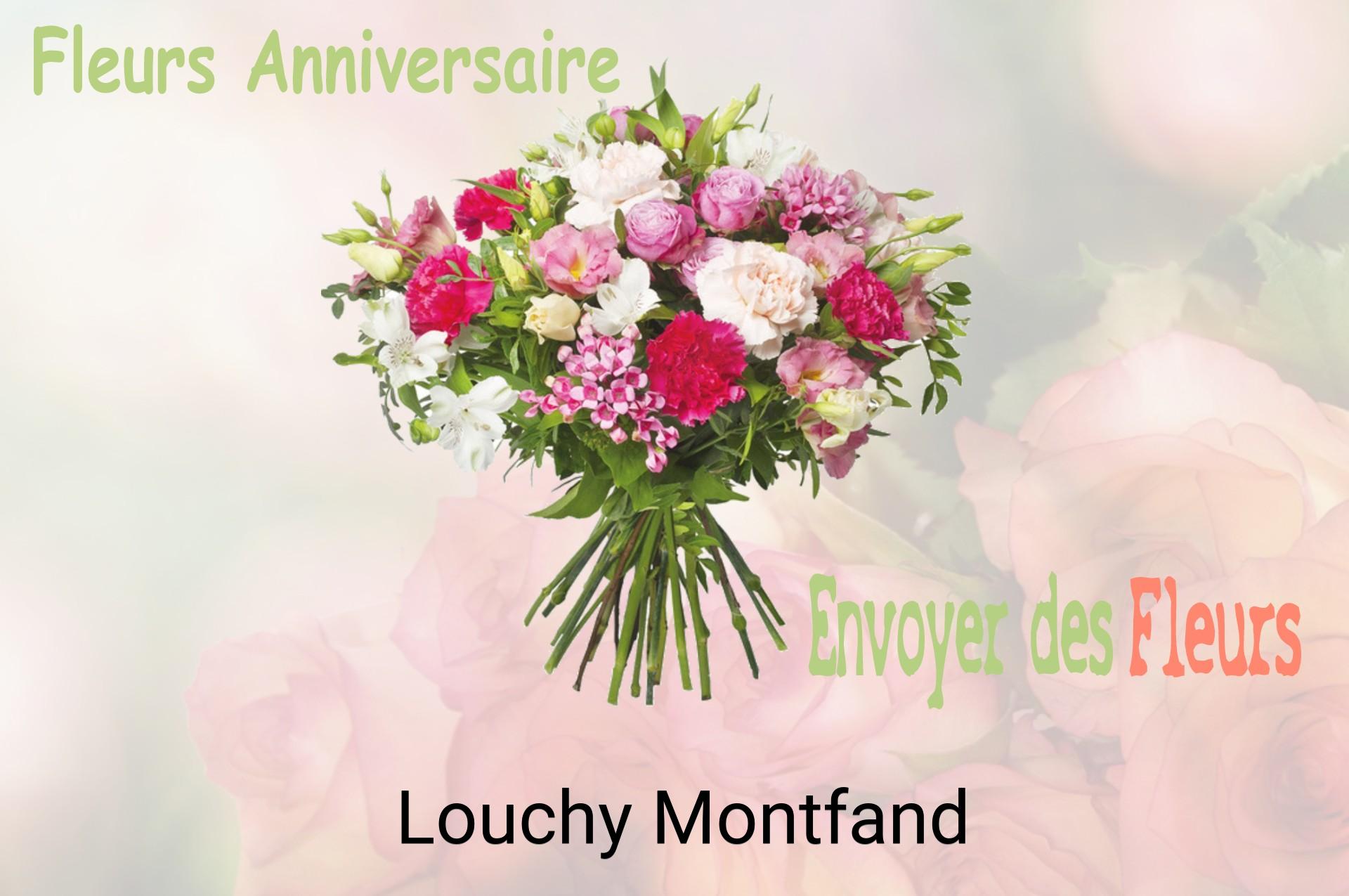 Bouquet de fleurs d’anniversaire livré à Louchy-Montfand