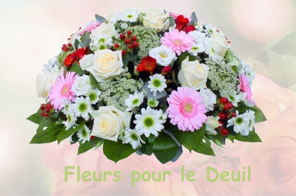 fleurs deuil LOUCHY-MONTFAND